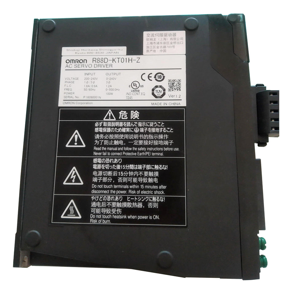 New Original Omron R88D-KT01H-Z 100w AC Servo Drive - Rockss Automation