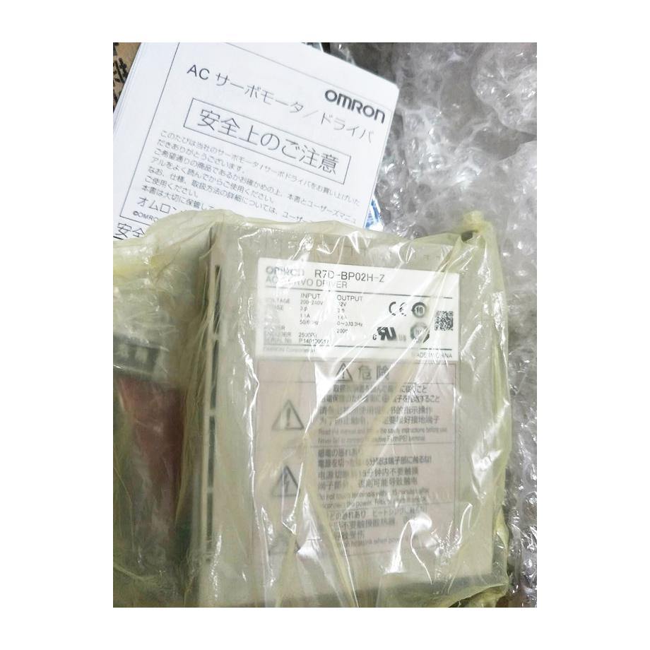 New Original Omron AC Servo Driver 200W R7D-BP02H-Z - Rockss Automation