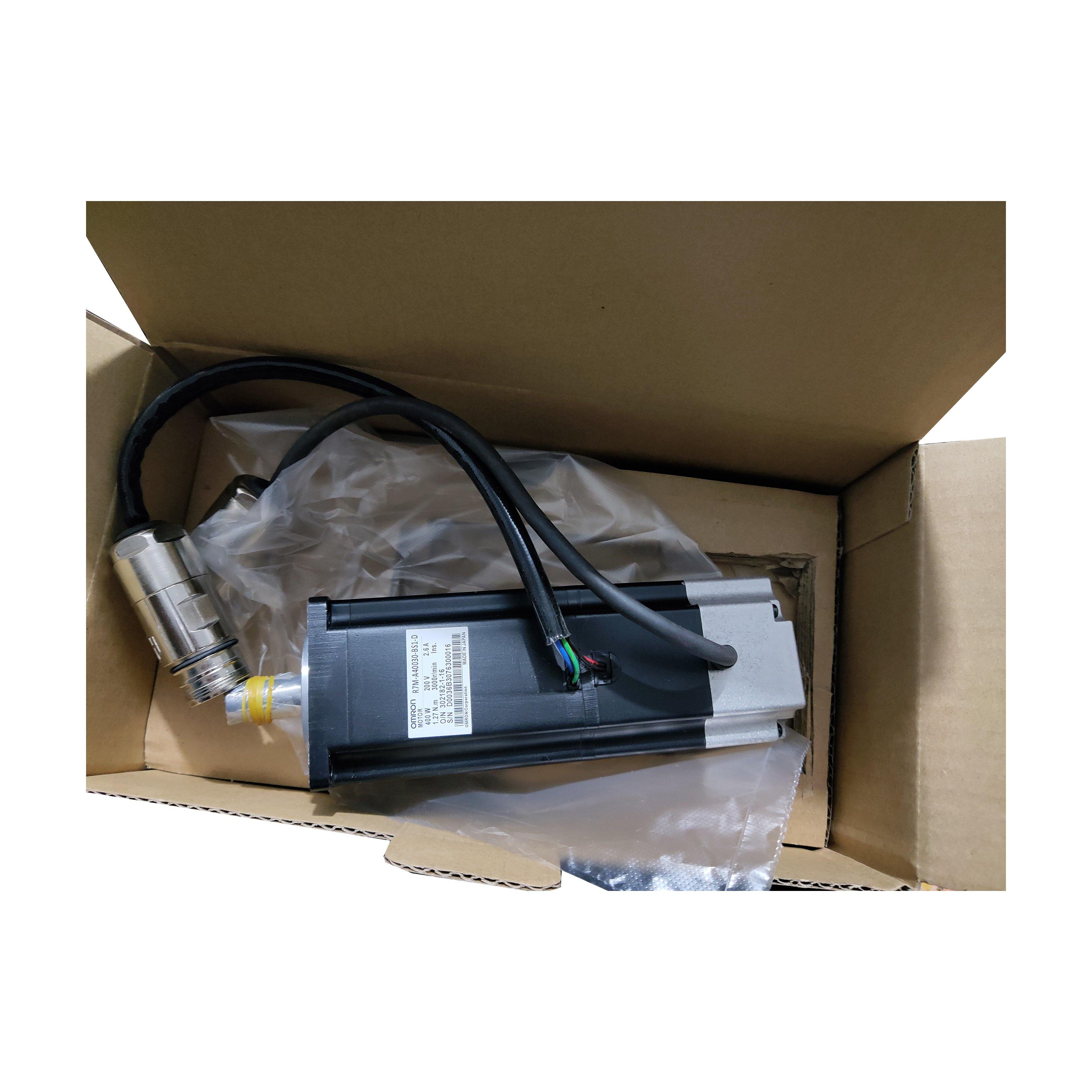 New Original Omron AC Servo Motor 400W R7M-A40030-BS1-D - Rockss Automation