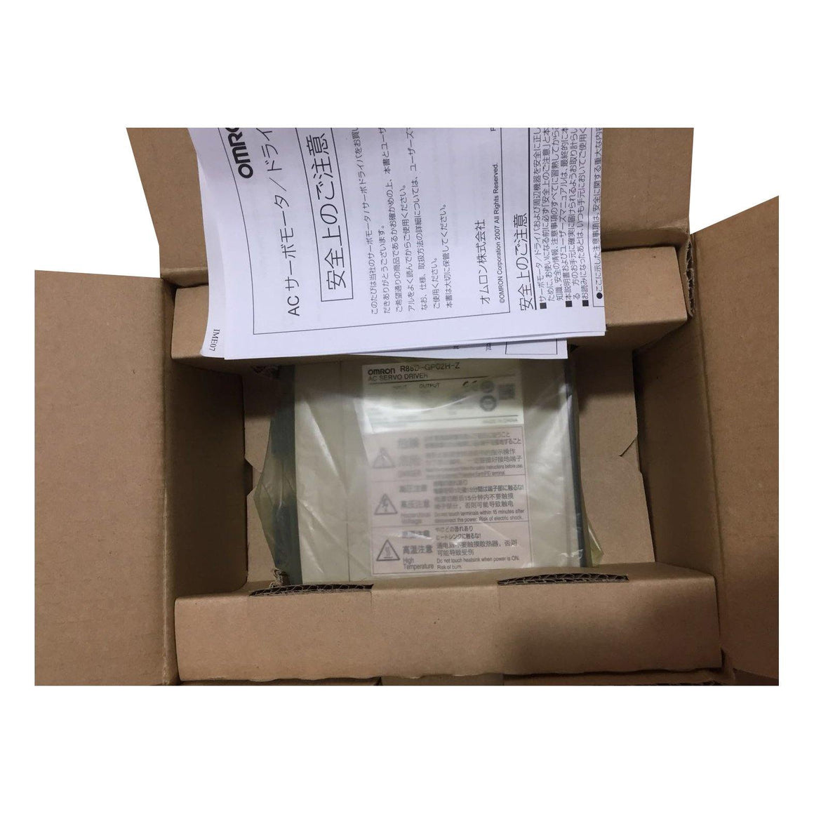 New Original Omron AC Servo Driver 200W R88D-GP02H-Z - Rockss Automation
