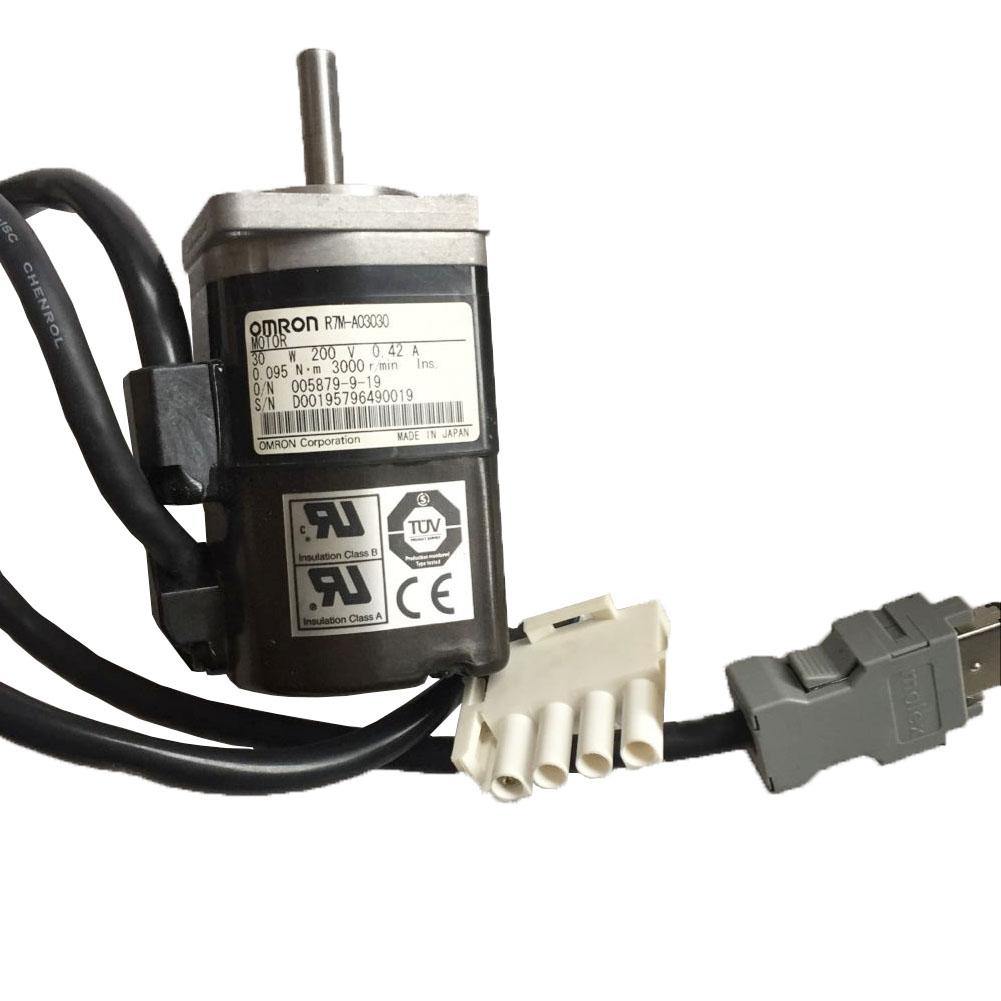 New Original Omron AC Servo Motor 30W R7M-A03030 - Rockss Automation