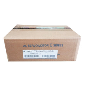 New Original Omron AC Servo Motor 750W R88M-U75030VA-S1 - Rockss Automation
