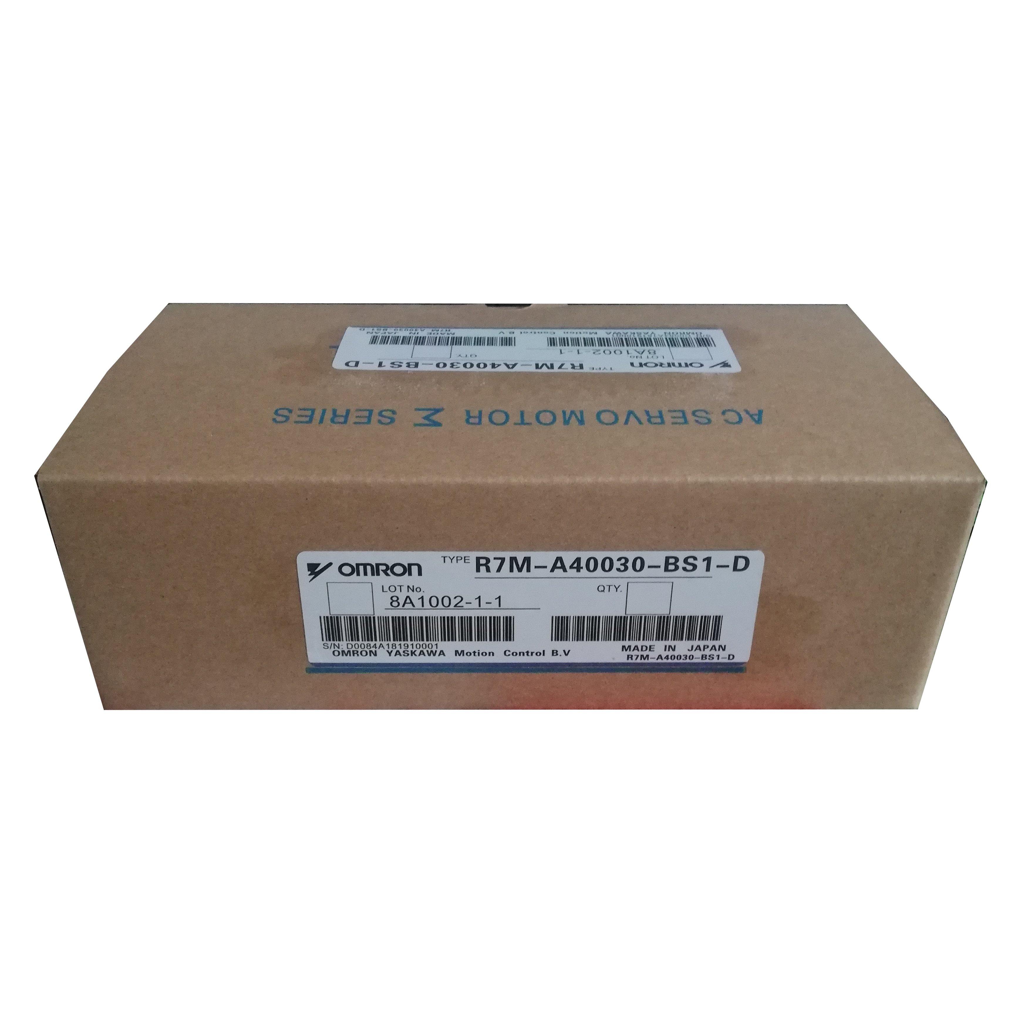 New Original Omron AC Servo Motor 400W R7M-A40030-BS1-D - Rockss Automation