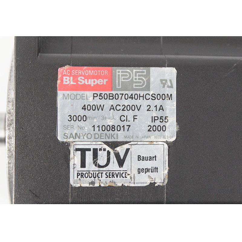 SANYO P50B07040HCS00M Servo Motor