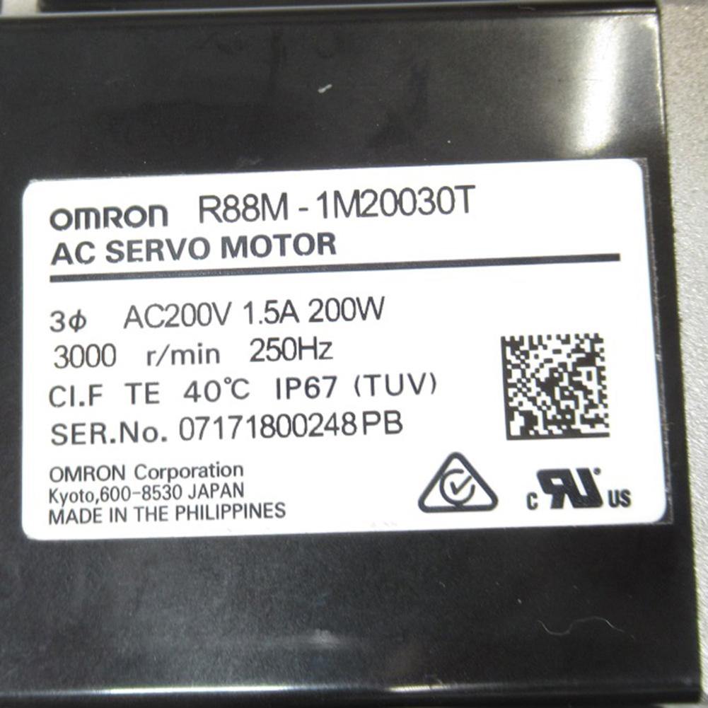 New Original Omron R88M-1M20030T 200w AC Servo Motor - Rockss Automation