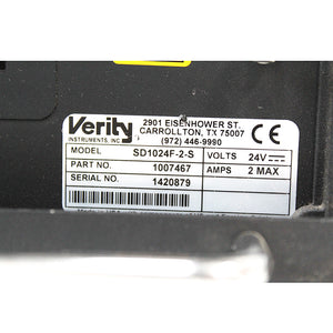 Applied Materials Verity SD1024F-2-S 0190-28658 Semiconductor Controller