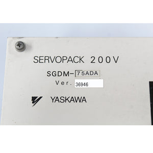 Yaskawa SGDM-75ADA (7.5KW) Servo Drive