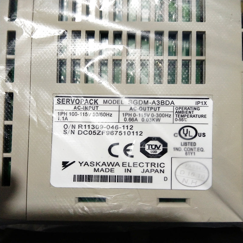 Yaskawa SGDM-A3BDA Servo Drive - Rockss Automation