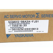 將圖片載入圖庫檢視器 Yaskawa SGMAS-08A2A-FJ31 Servo Motor