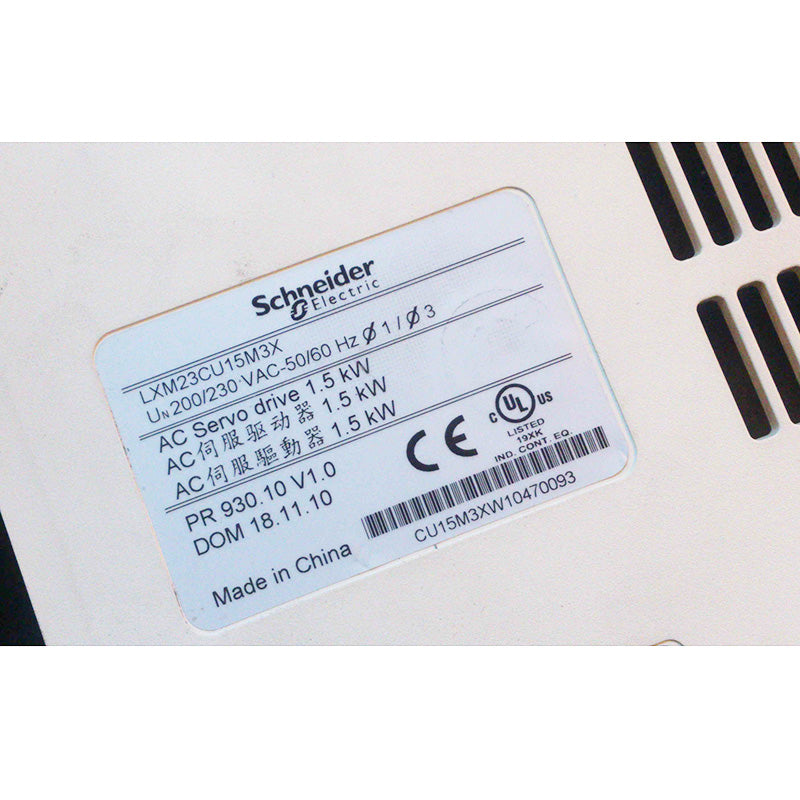 施耐德電機LXM23CU15M3X Lexium 23伺服驅動器