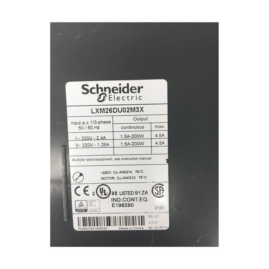 New Original Schneider Electric Lexium 26 AC Servo Drive LXM26DU02M3X - Rockss Automation