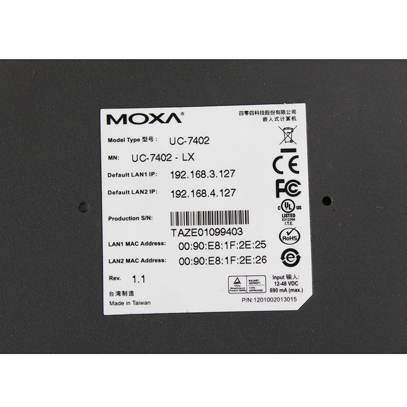 MOXA UC-7402-LX/CN UC-7402-LX Communication Server