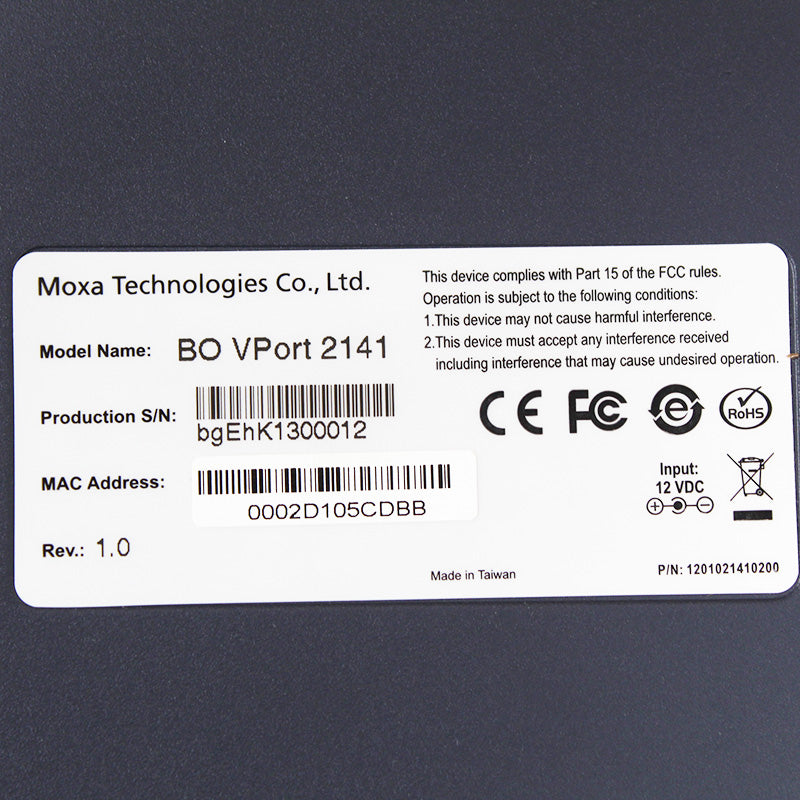 MOXA Vport 2141（US PLug）BO Vport 2141 Video Server