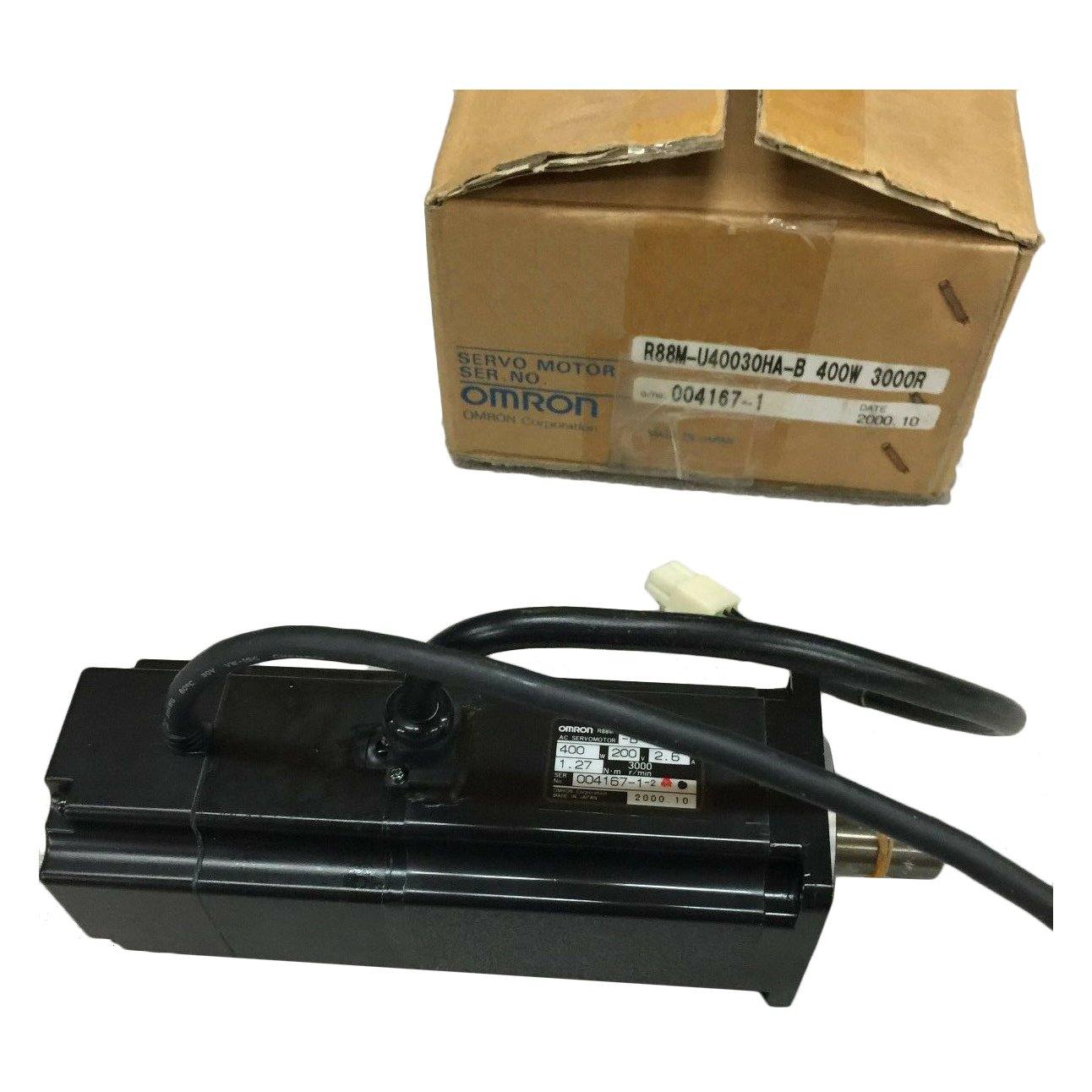 New Original Omron AC Servo Motor 400W R88M-U40030HA-B - Rockss Automation