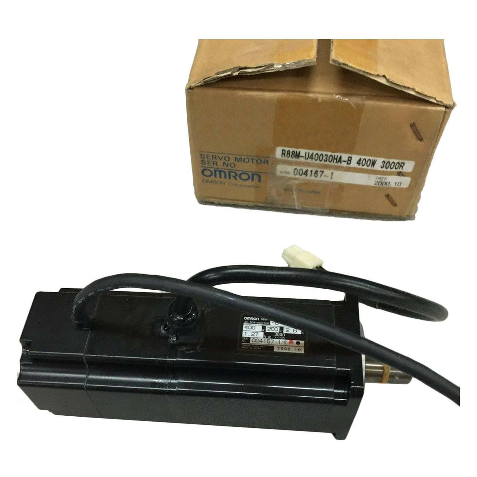 New Original Omron AC Servo Motor 400W R88M-U40030HA-B - Rockss Automation