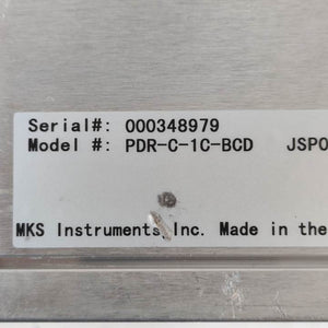 MKS PDR-C-1C-BCD Controller