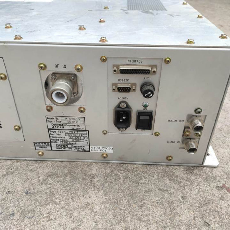 Daihen 0190-72033 Semiconductor RF matcher RMN-75A2
