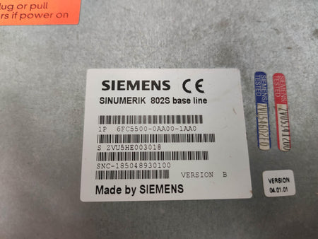 SIEMENS 6FC5500-0AA00-1AA0 Touch Screen Ver.B - Rockss Automation