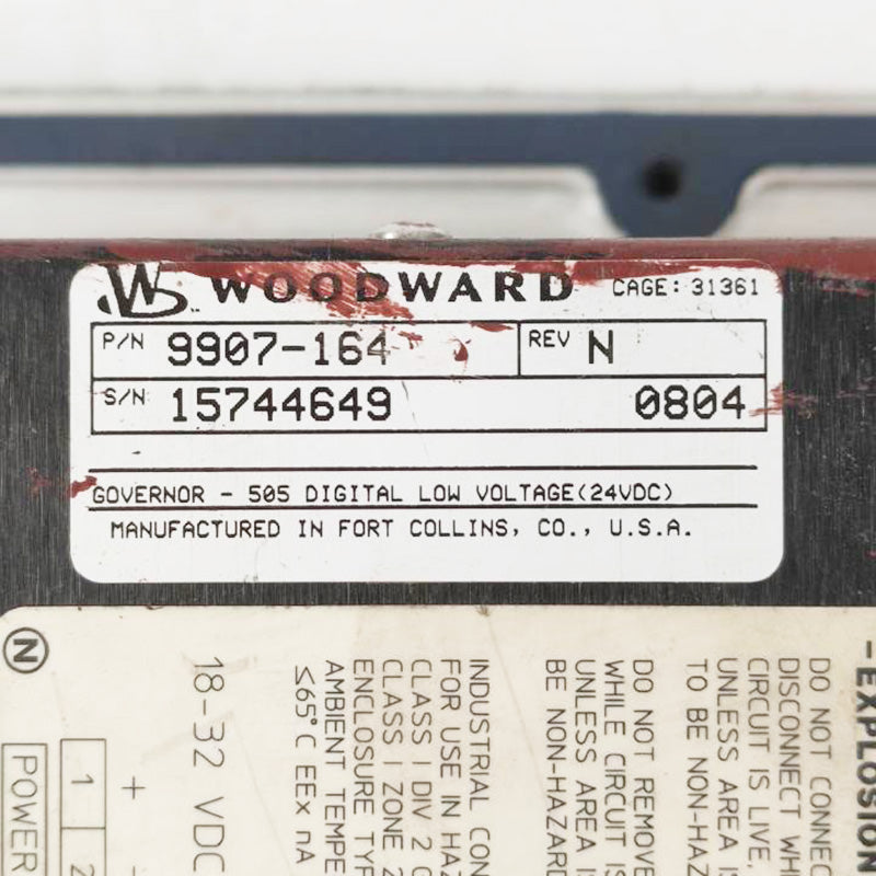 WOODWARD 9907-164 數位微處理器控制器模組
