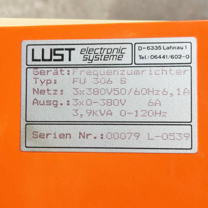 LUST FU 306 S Frequency Converter
