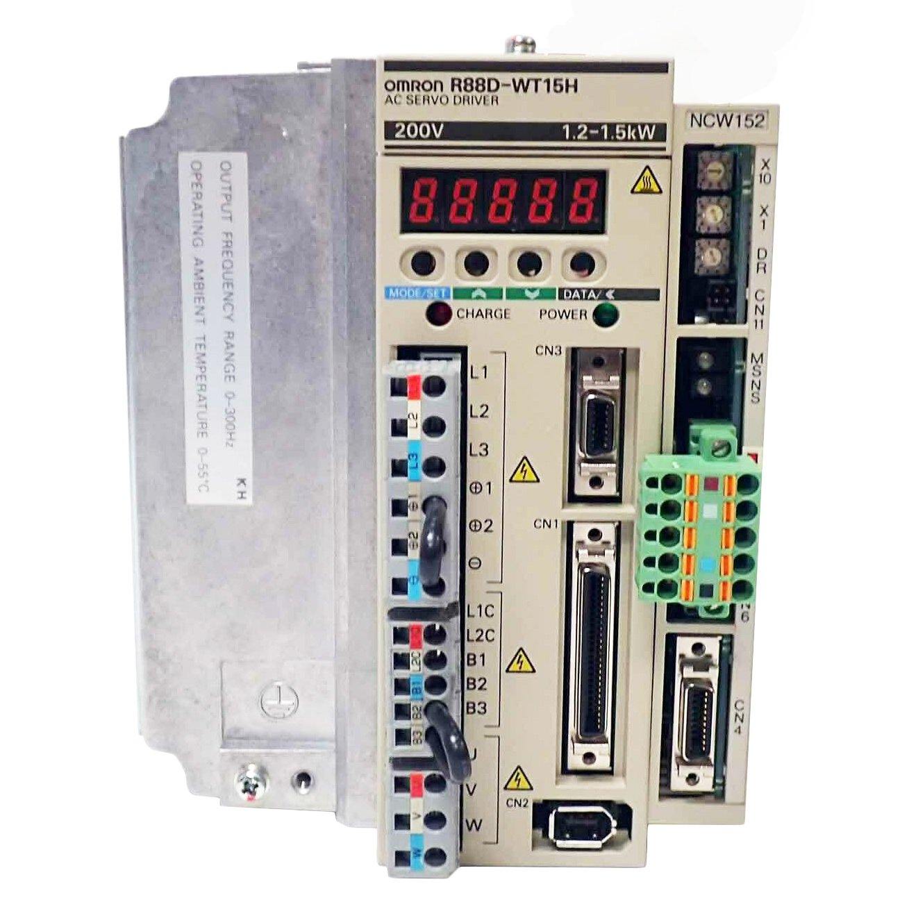 New Original Omron AC Servo Driver 1.2-1.5KW R88D-WT15H - Rockss Automation