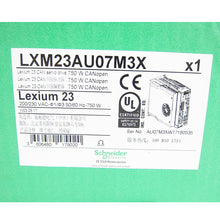 Load image into Gallery viewer, Schneider Electric LXM23AU07M3X Lexium 23 Servo Drive