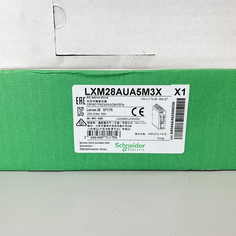 施耐德電機LXM28AUA5M3X Lexium 28伺服驅動器
