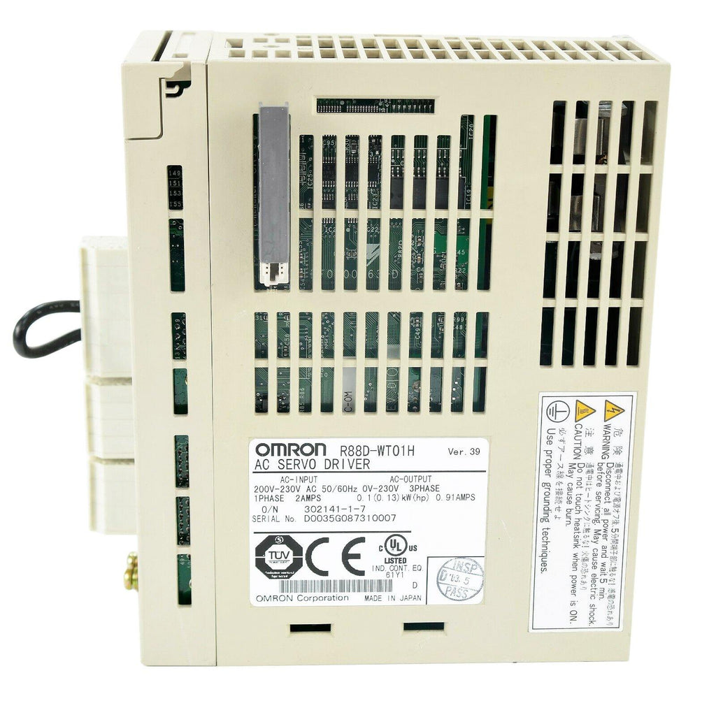 New Original Omron AC Servo Driver 100W R88D-WT01H - Rockss Automation