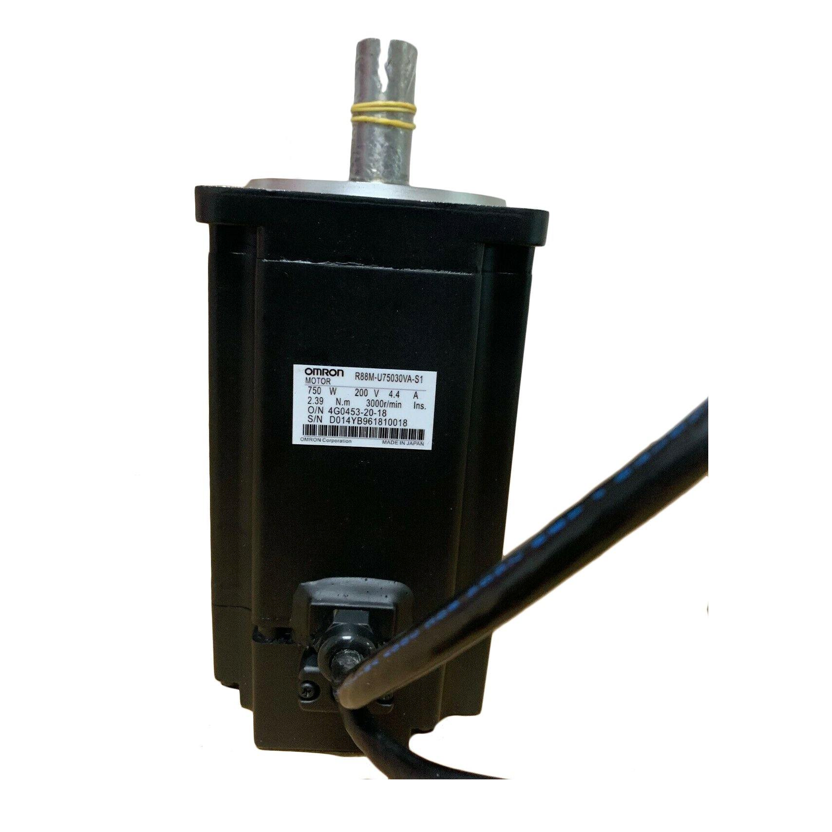 New Original Omron AC Servo Motor 750W R88M-U75030VA-S1 - Rockss Automation