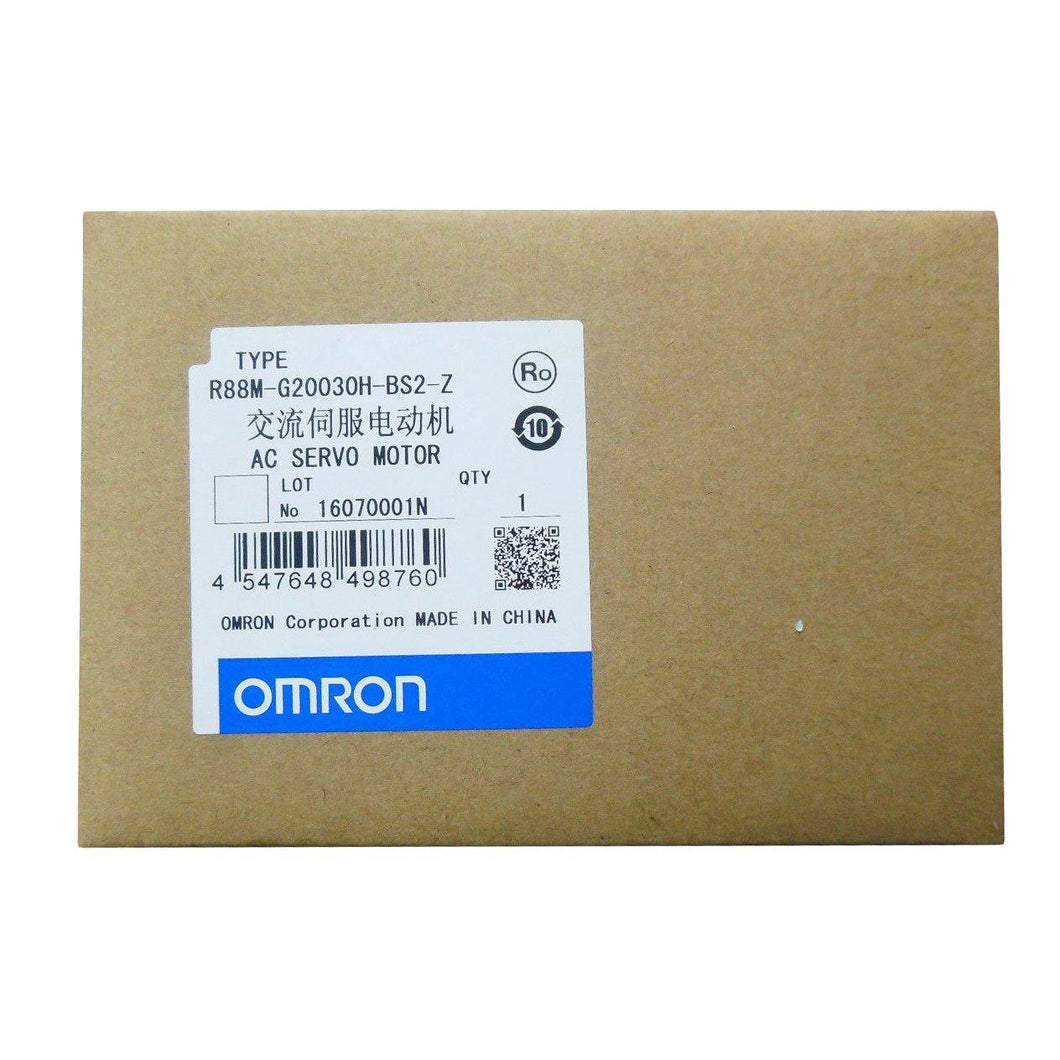 New Original Omron AC Servo Motor 200W R88M-G20030H-BS2-Z - Rockss Automation