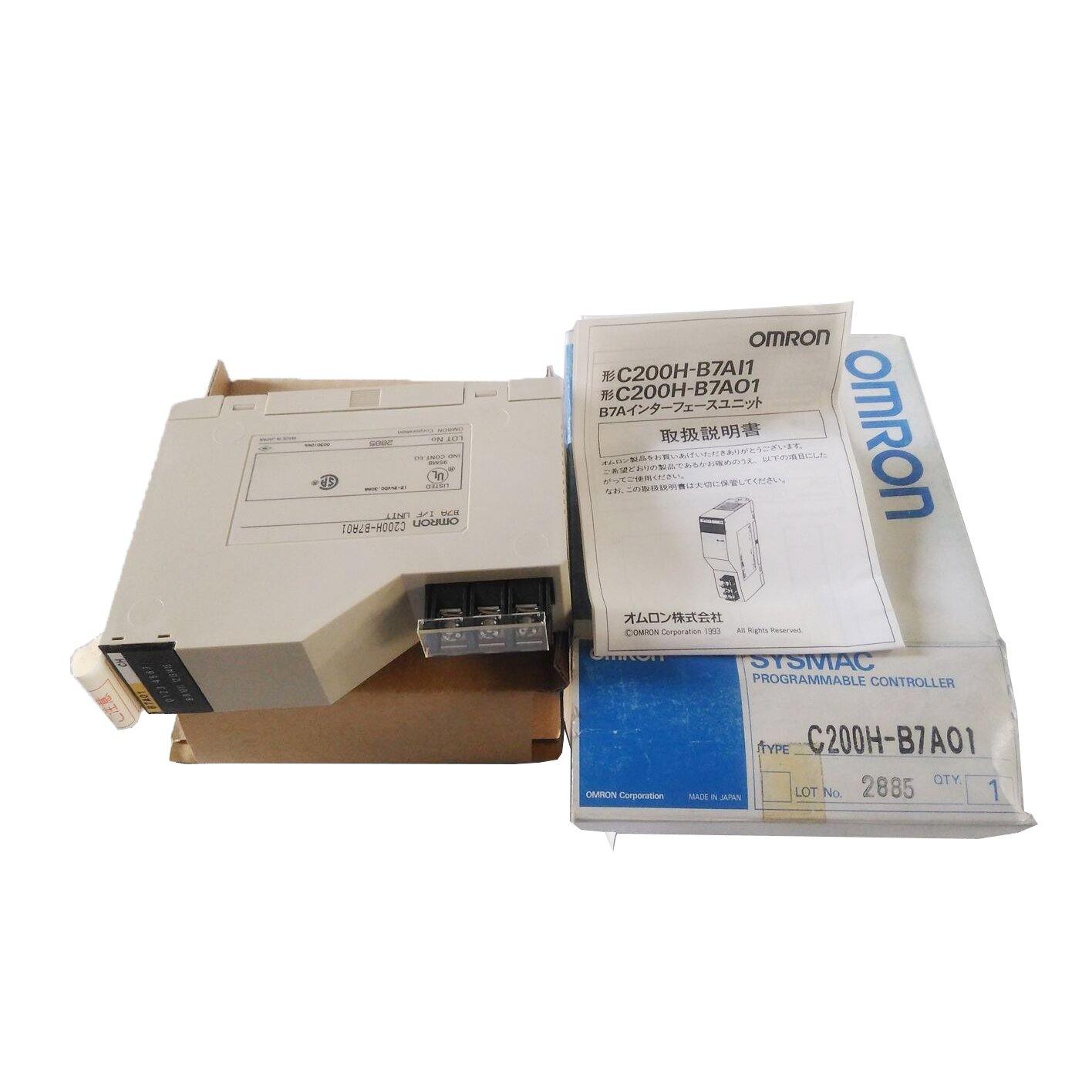 New Original Omron C200H-B7A01 PLC I/F UNIT MASTER LINK INTERFACE MODULE - Rockss Automation