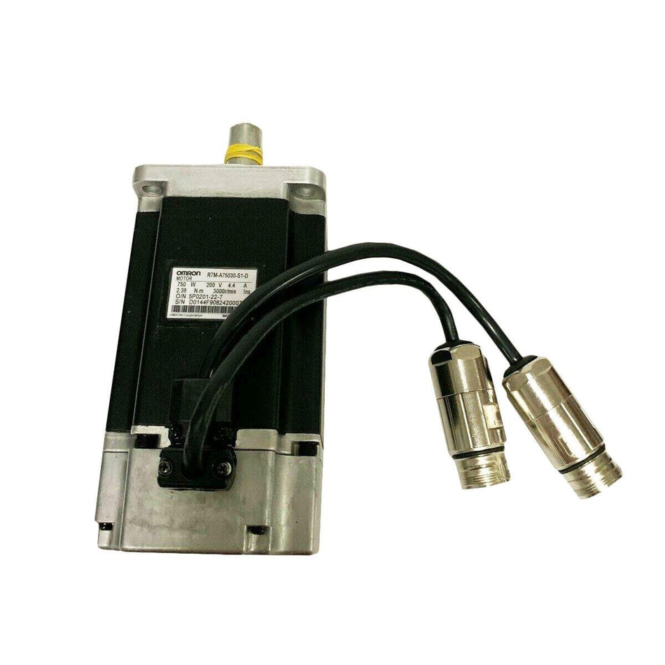 New Original Omron AC Servo Motor 750W R7M-A75030-S1-D - Rockss Automation