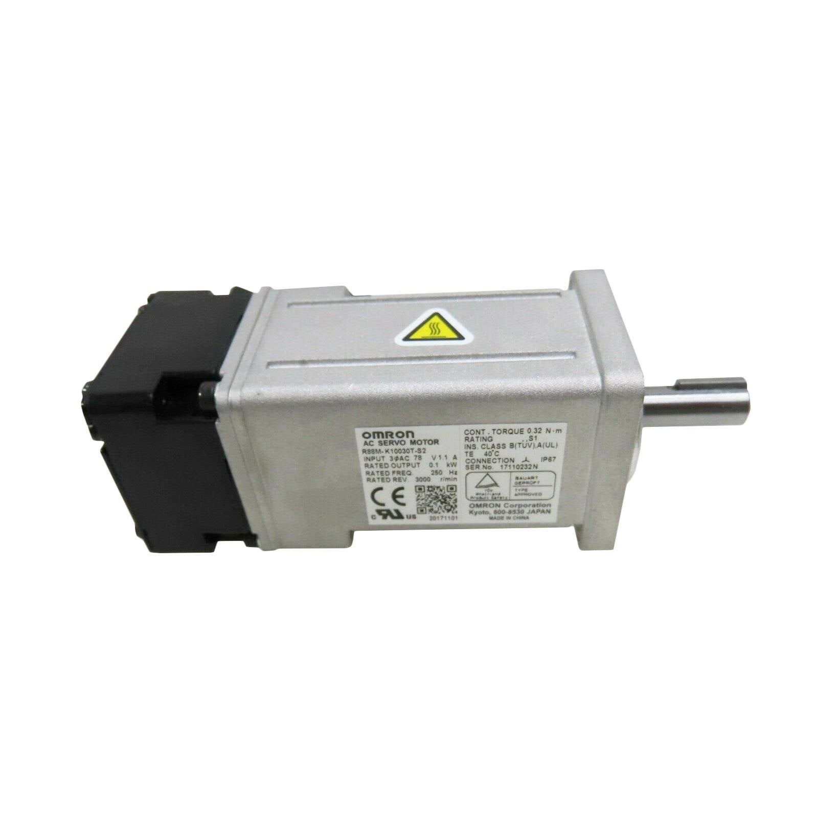 New Original Omron AC Servo Motor 0.1KW R88M-K10030T-S2 - Rockss Automation