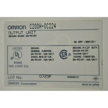 Load image into Gallery viewer, New Original Omron C200H-OC224 Relay Output Unit PLC Module - Rockss Automation