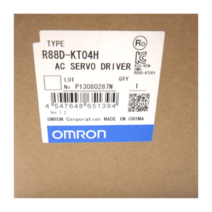 New Original Omron AC Servo Driver 400W R88D-KT04H - Rockss Automation