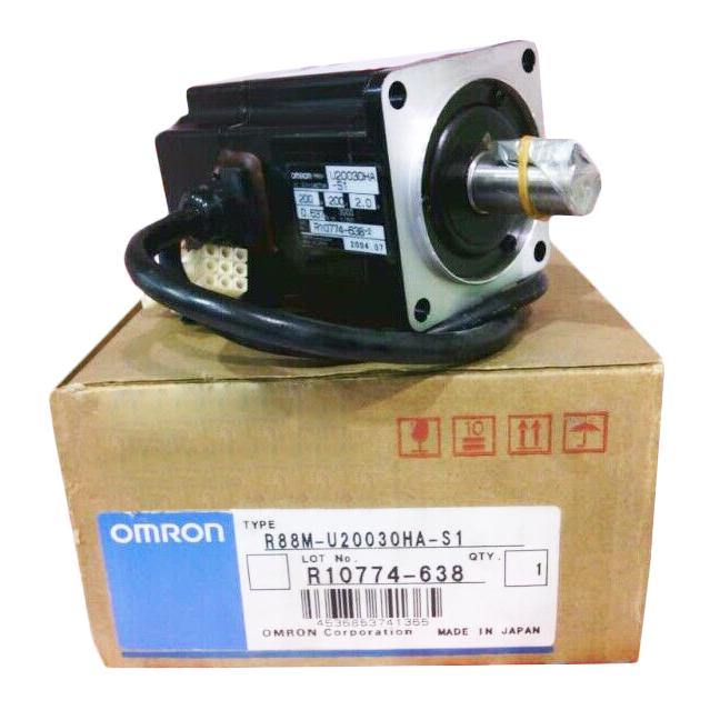 New Original Omron AC Servo Motor 200W R88M-U20030HA-S1 - Rockss Automation