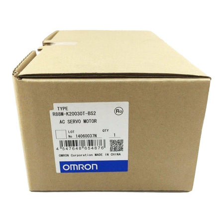 New Original Omron AC Servo Motor 0.2KW R88M-K20030T-BS2 - Rockss Automation