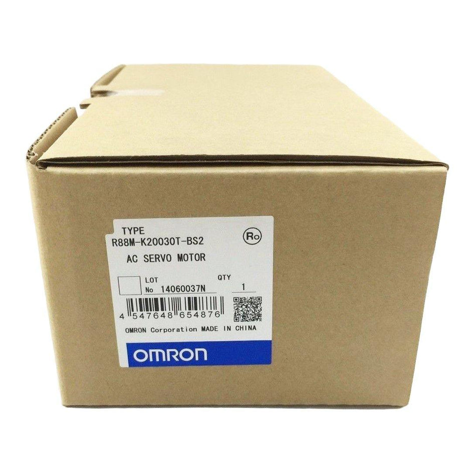 New Original Omron AC Servo Motor 0.2KW R88M-K20030T-BS2 - Rockss Automation