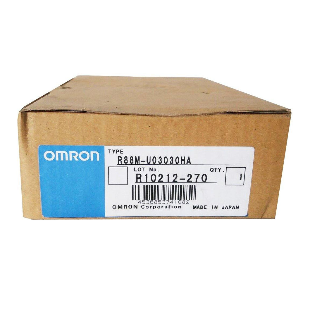 New Original Omron AC Servo Motor 30W R88M-U03030HA - Rockss Automation