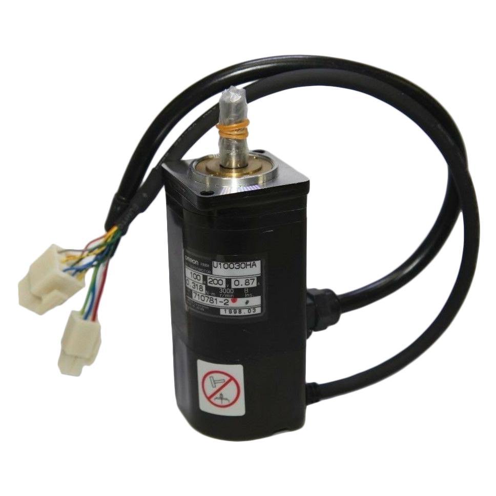 New Original Omron AC Servo Motor 100W R88M-U10030HA - Rockss Automation