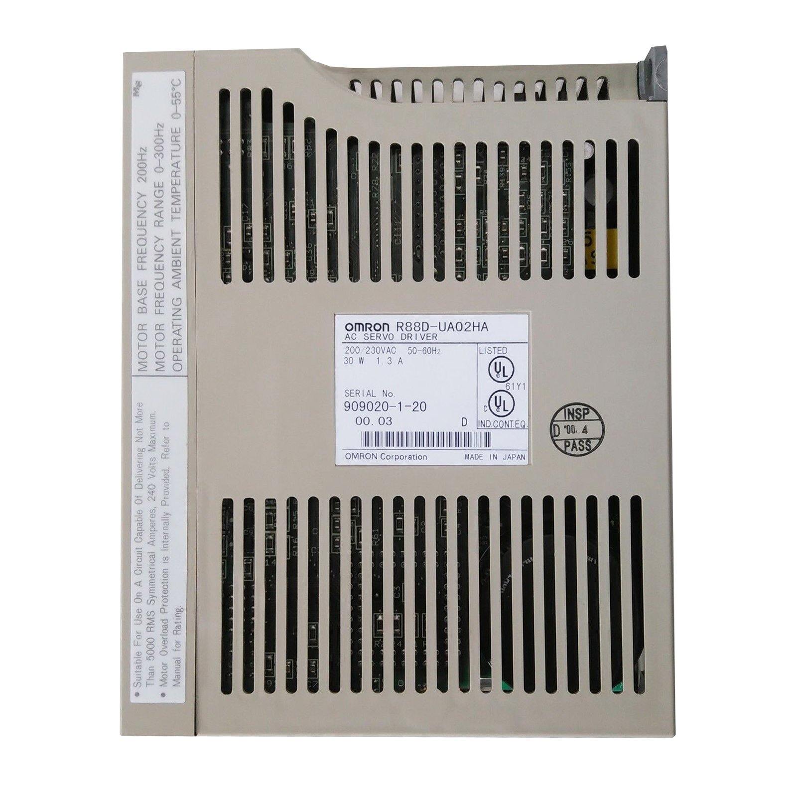 New Original Omron AC Servo Driver 30W R88D-UA02HA - Rockss Automation