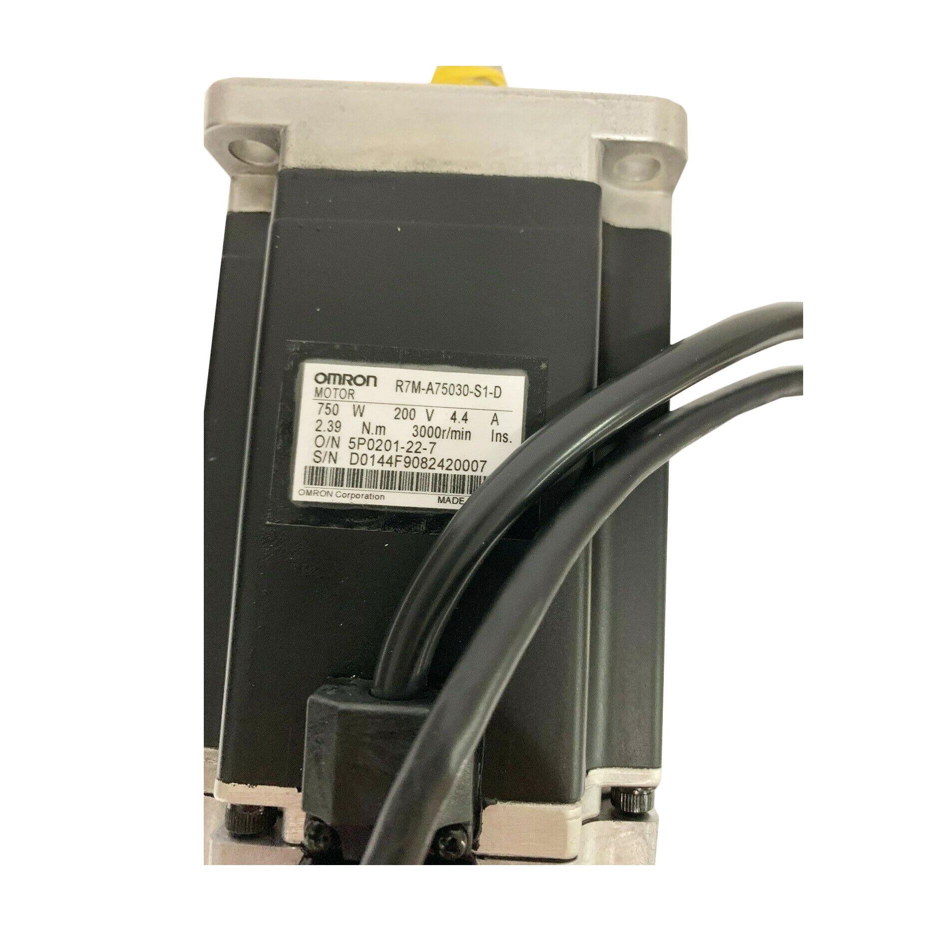 New Original Omron AC Servo Motor 750W R7M-A75030-S1-D - Rockss Automation
