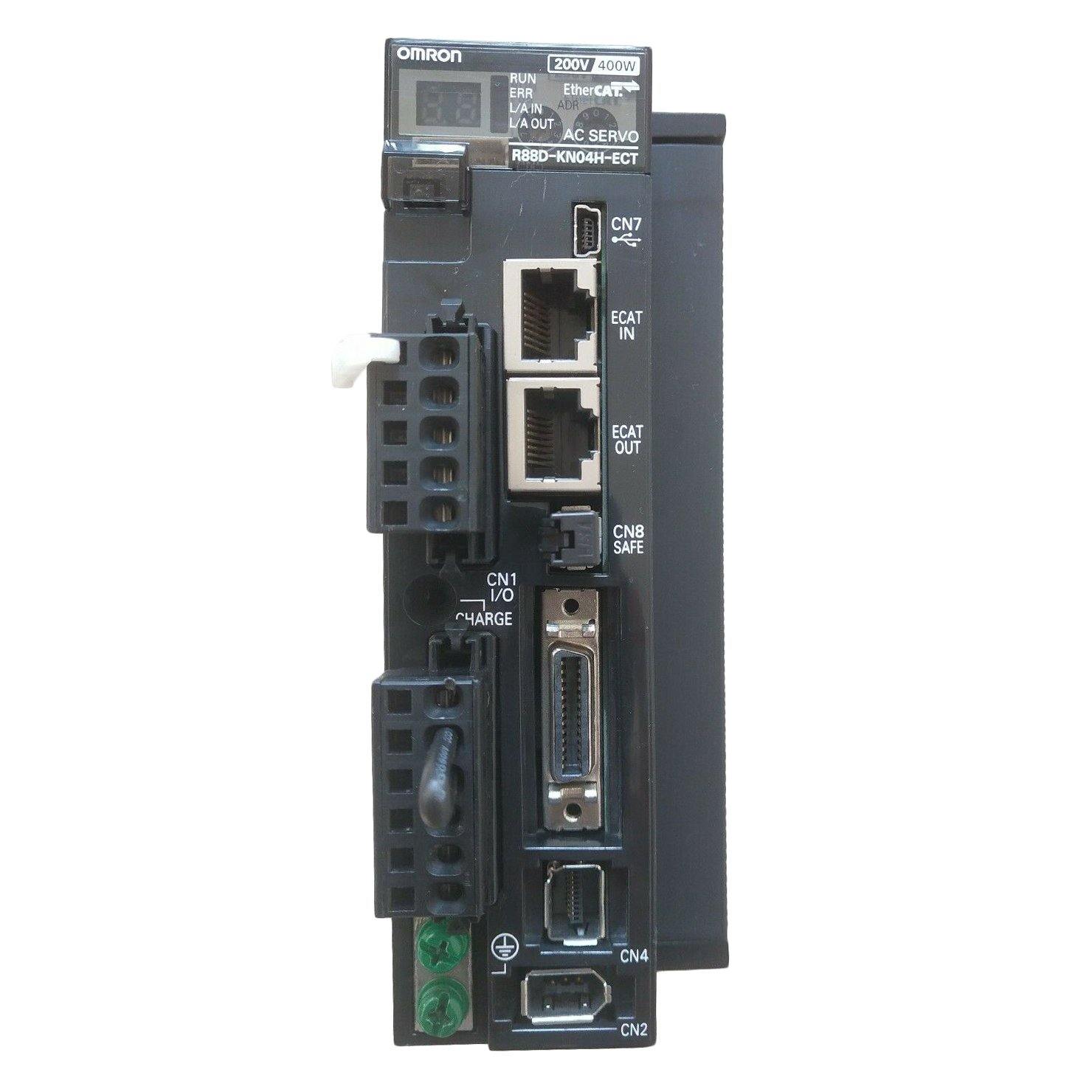New Original Omron AC Servo Driver 400W R88D-KN04H-ECT - Rockss Automation
