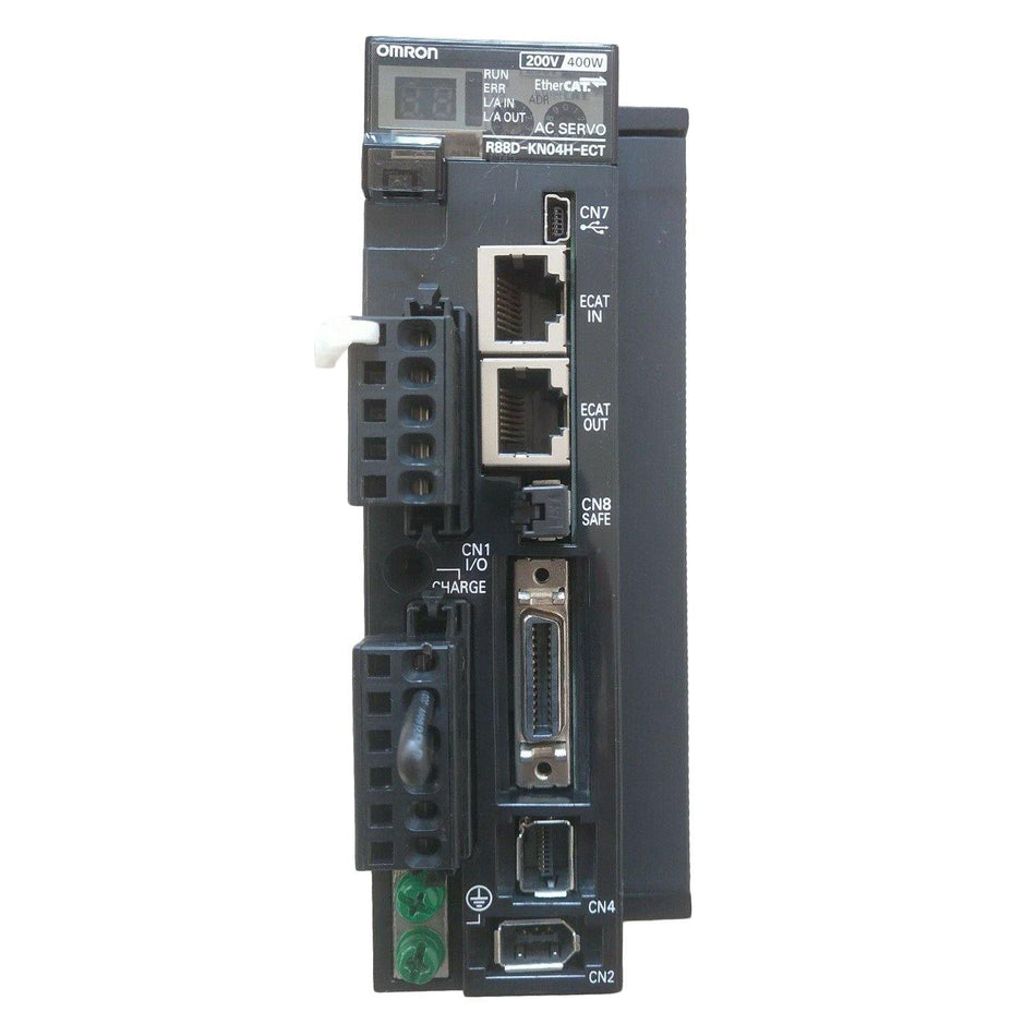 New Original Omron AC Servo Driver 400W R88D-KN04H-ECT - Rockss Automation