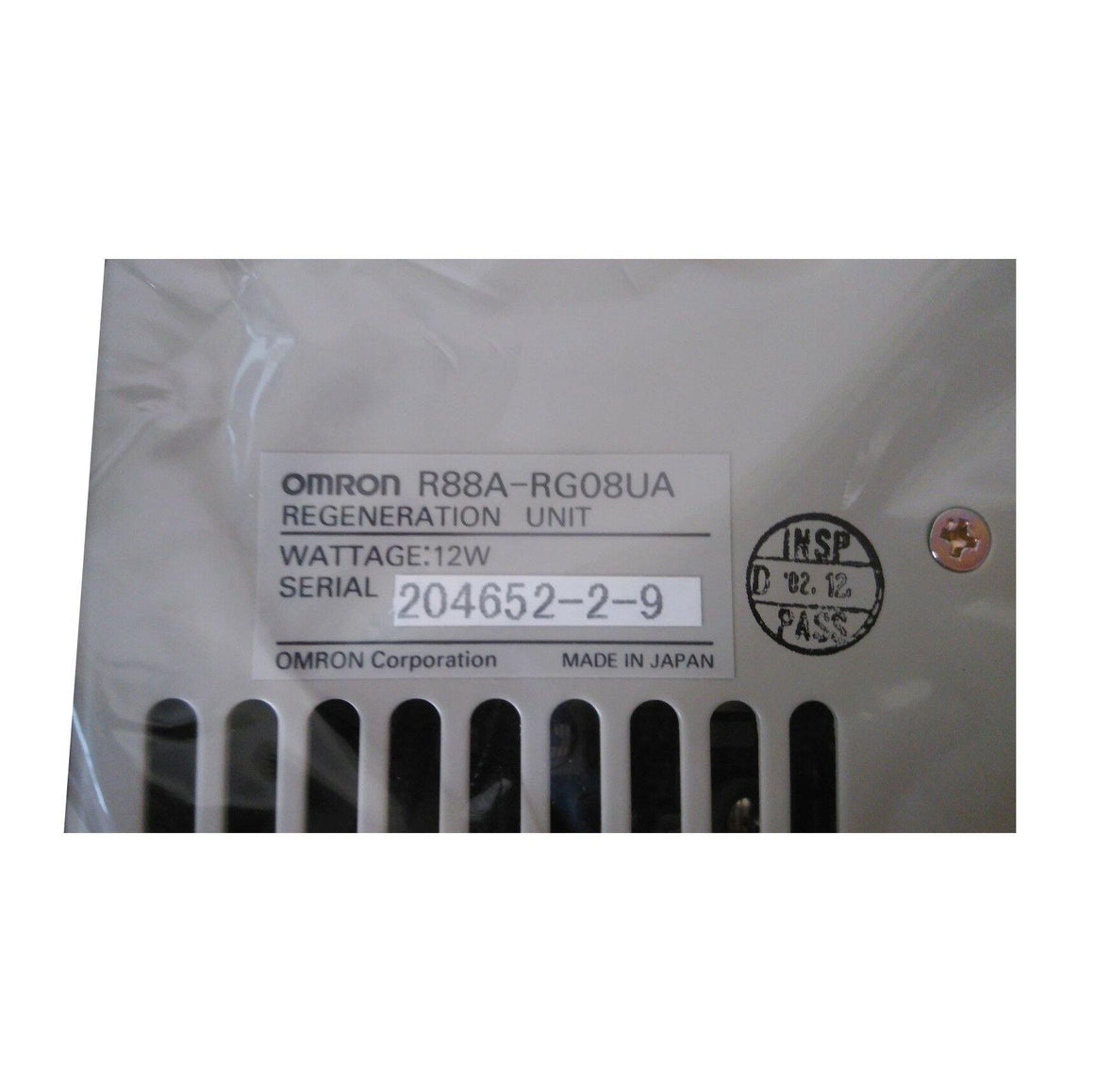 New Original Omron Regeneration Unit R88A-RG08UA - Rockss Automation