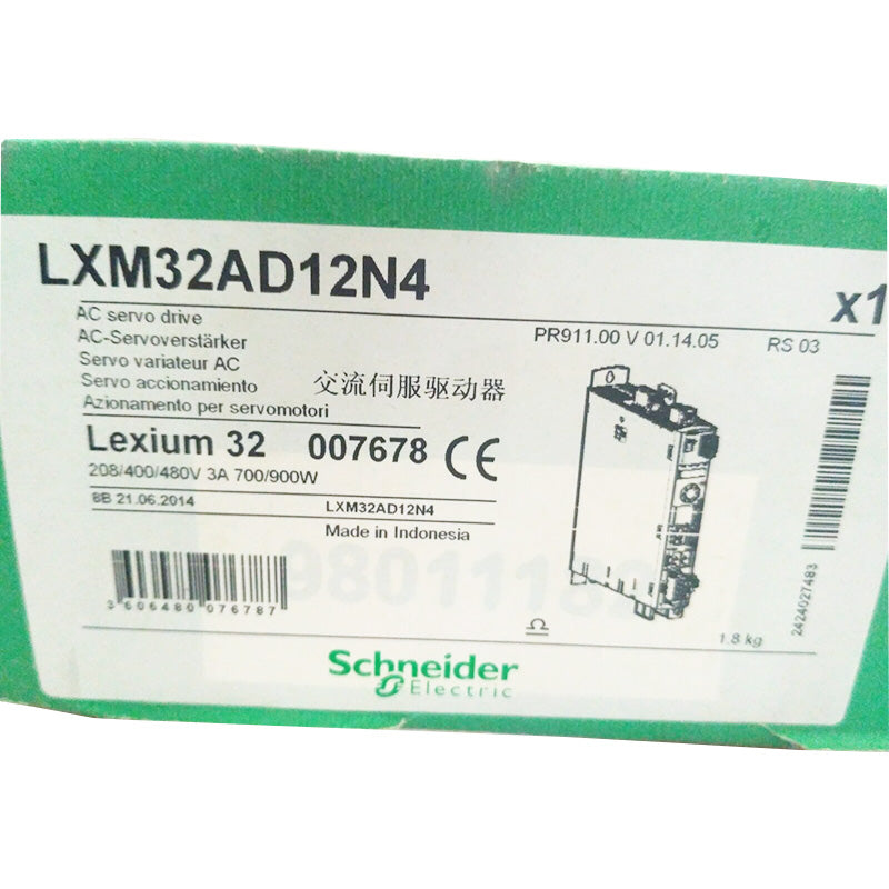 施耐德電機LXM32AD12N4 Lexium 32伺服驅動器