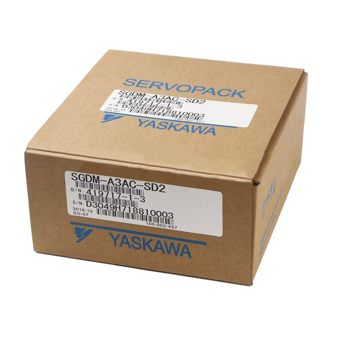 New Original Yaskawa AC Servo Driver SGDM-A3AC-SD2 - Rockss Automation