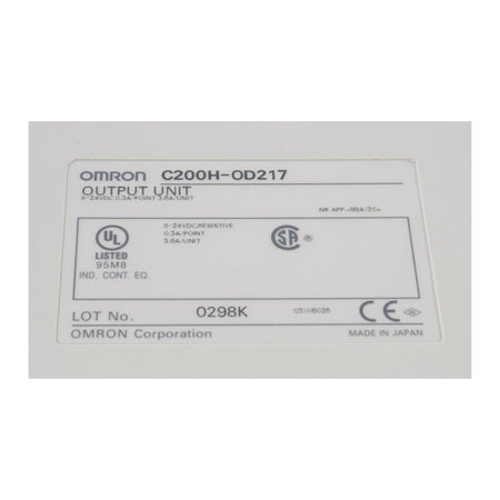 New Original Omron C200H-OD217 Transistor Output Unit PLC Module - Rockss Automation