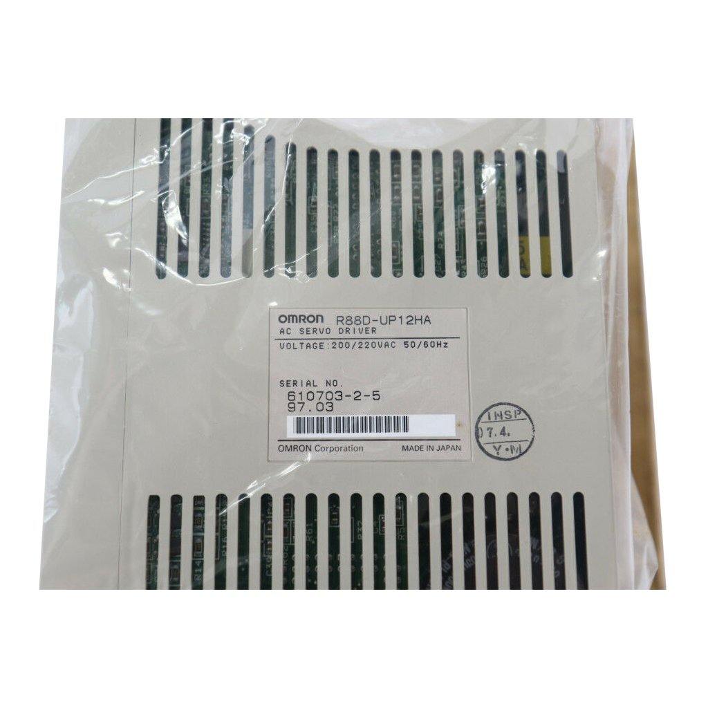 New Original Omron AC Servo Driver 400W R88D-UP12HA - Rockss Automation