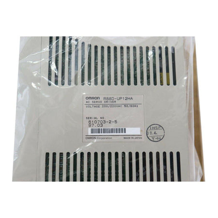 New Original Omron AC Servo Driver 400W R88D-UP12HA - Rockss Automation